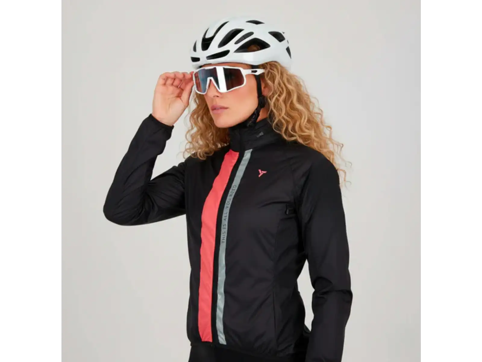 Silvini Gela women's jacket Black/Coral