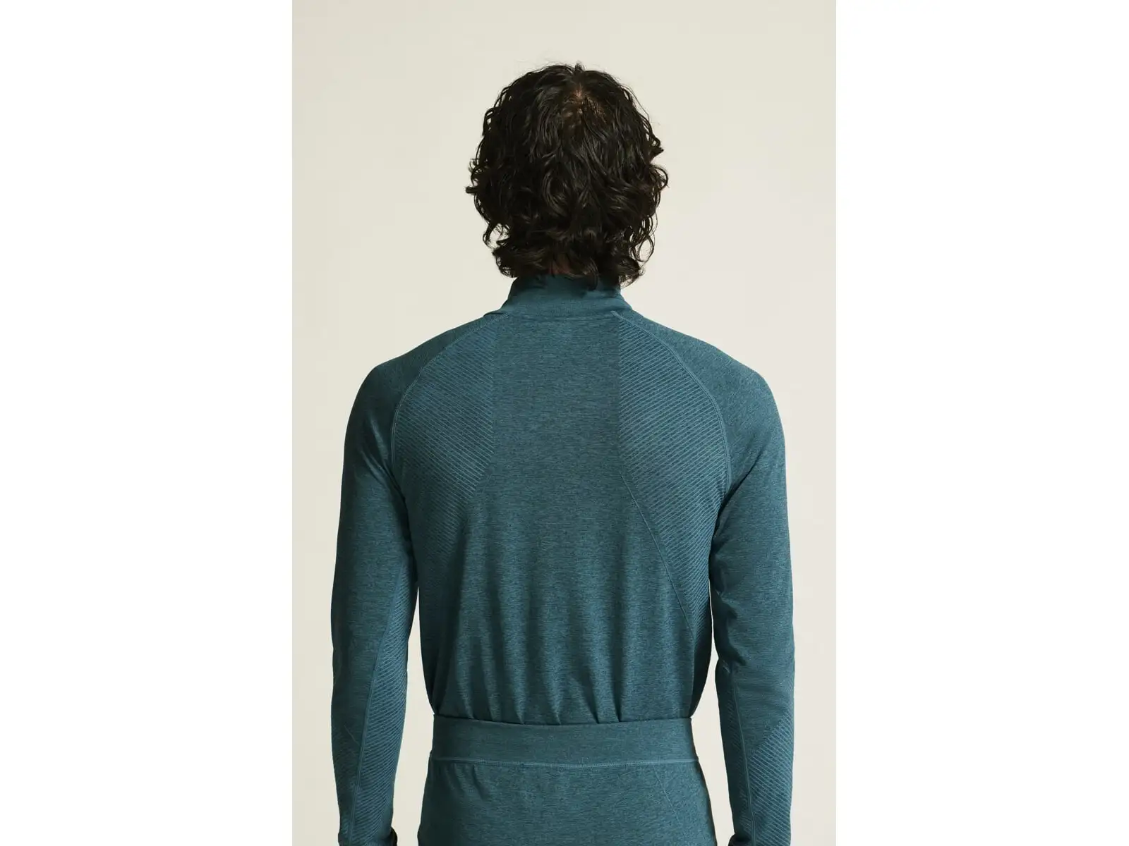 Craft Core Dry Active Comfort Zip men's long-sleeve shirt green