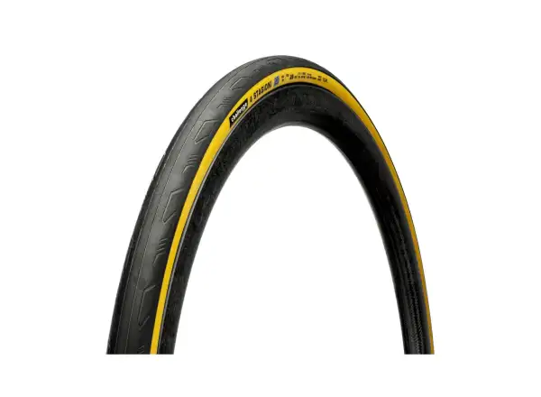 Challenge 4 Stagioni TLR 28" road tire kevlar black/tan