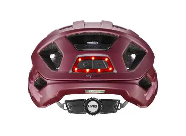 Uvex City I-vo 2 helmet Cranberry Matt