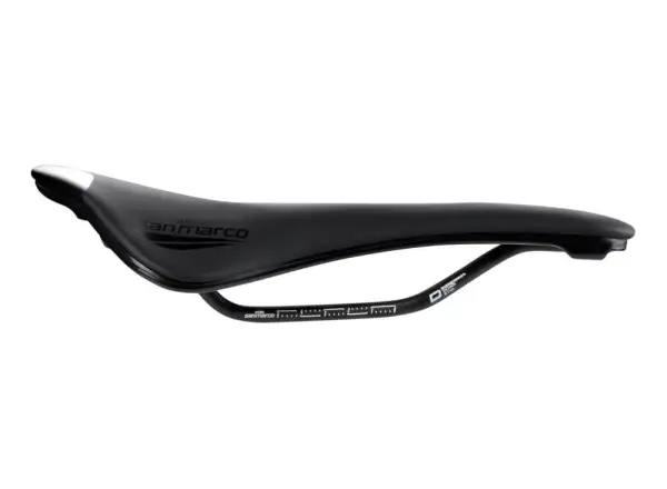 Selle San Marco Shortfit 2.0 Open-Fit Dynamic Narrow saddle black