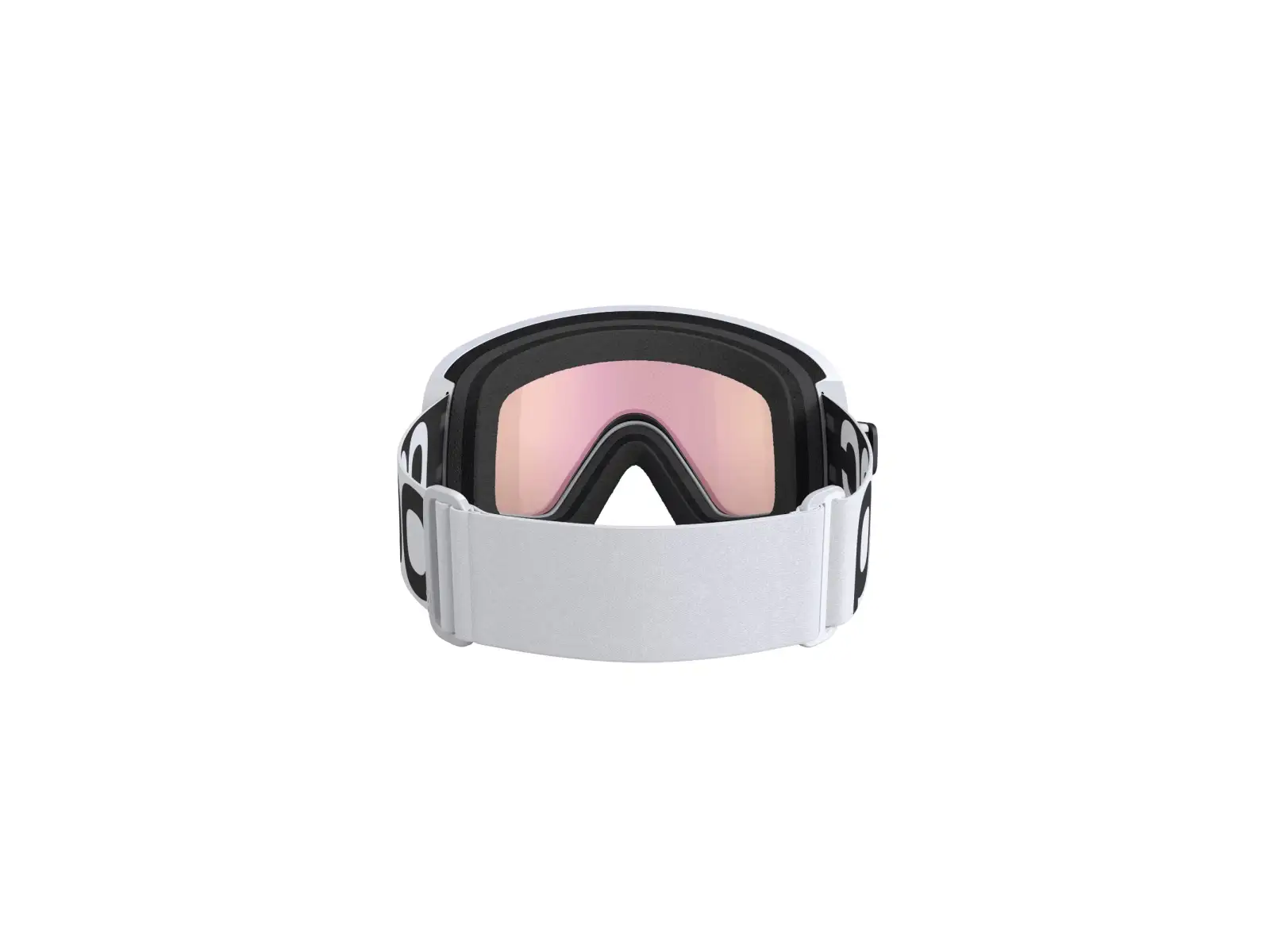POC Vitrea ski goggles Hydrogen White/Partly Sunny Orange