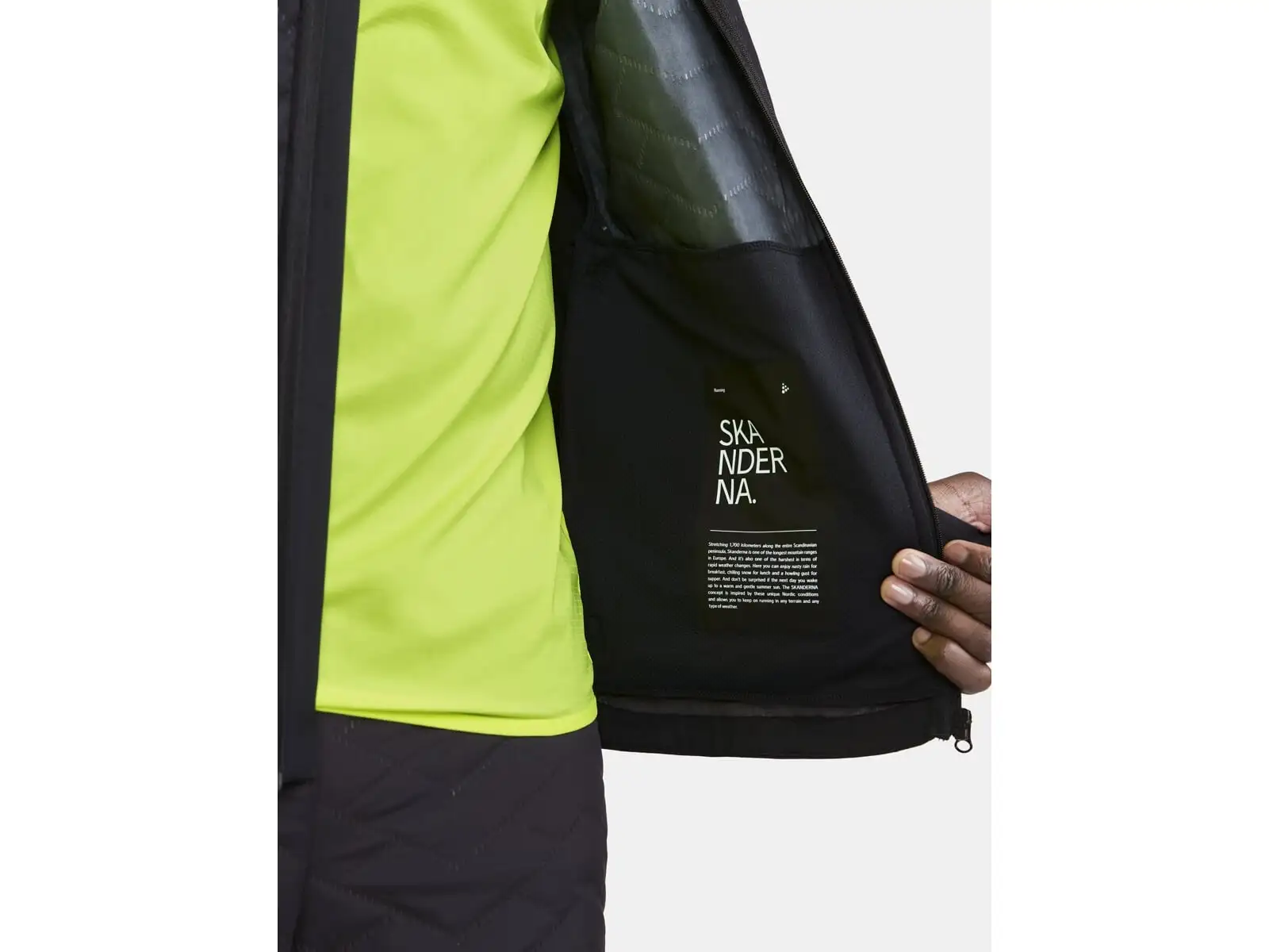 Craft ADV SubZ men's running jacket black