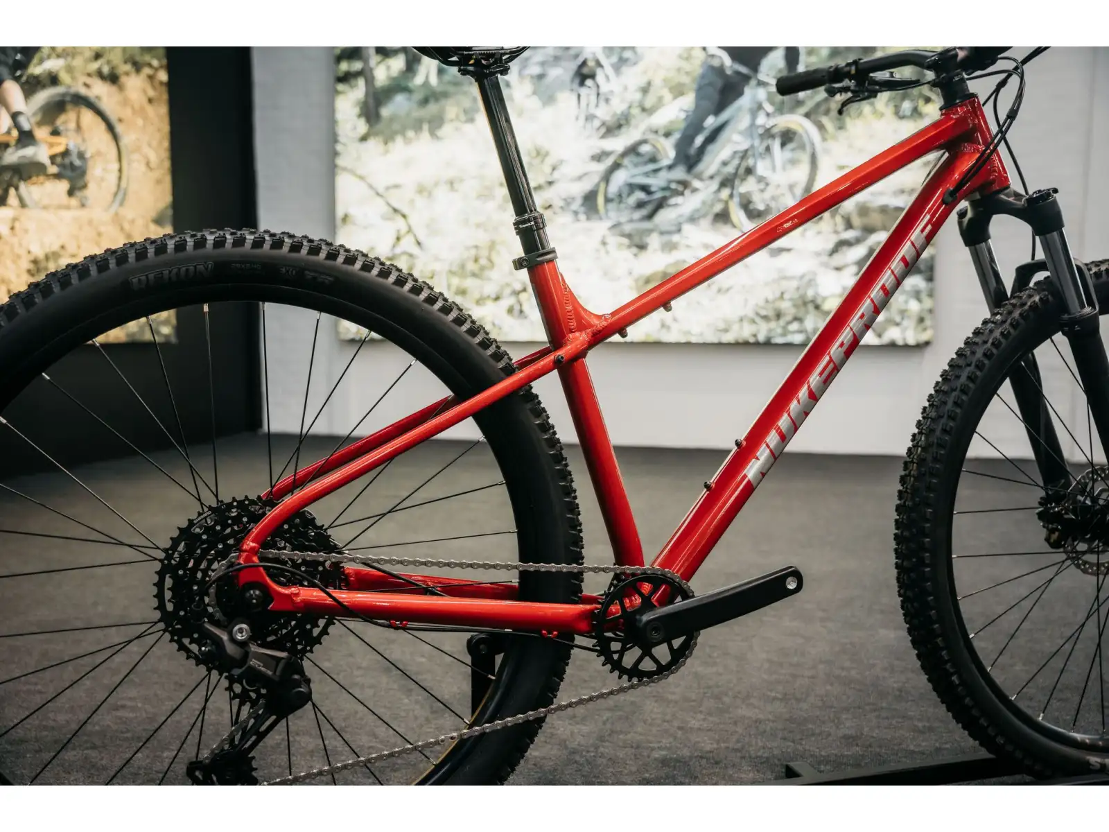 Nukeproof Tracker Comp 275 Cues 1x10 mountain bike Red/Chrome