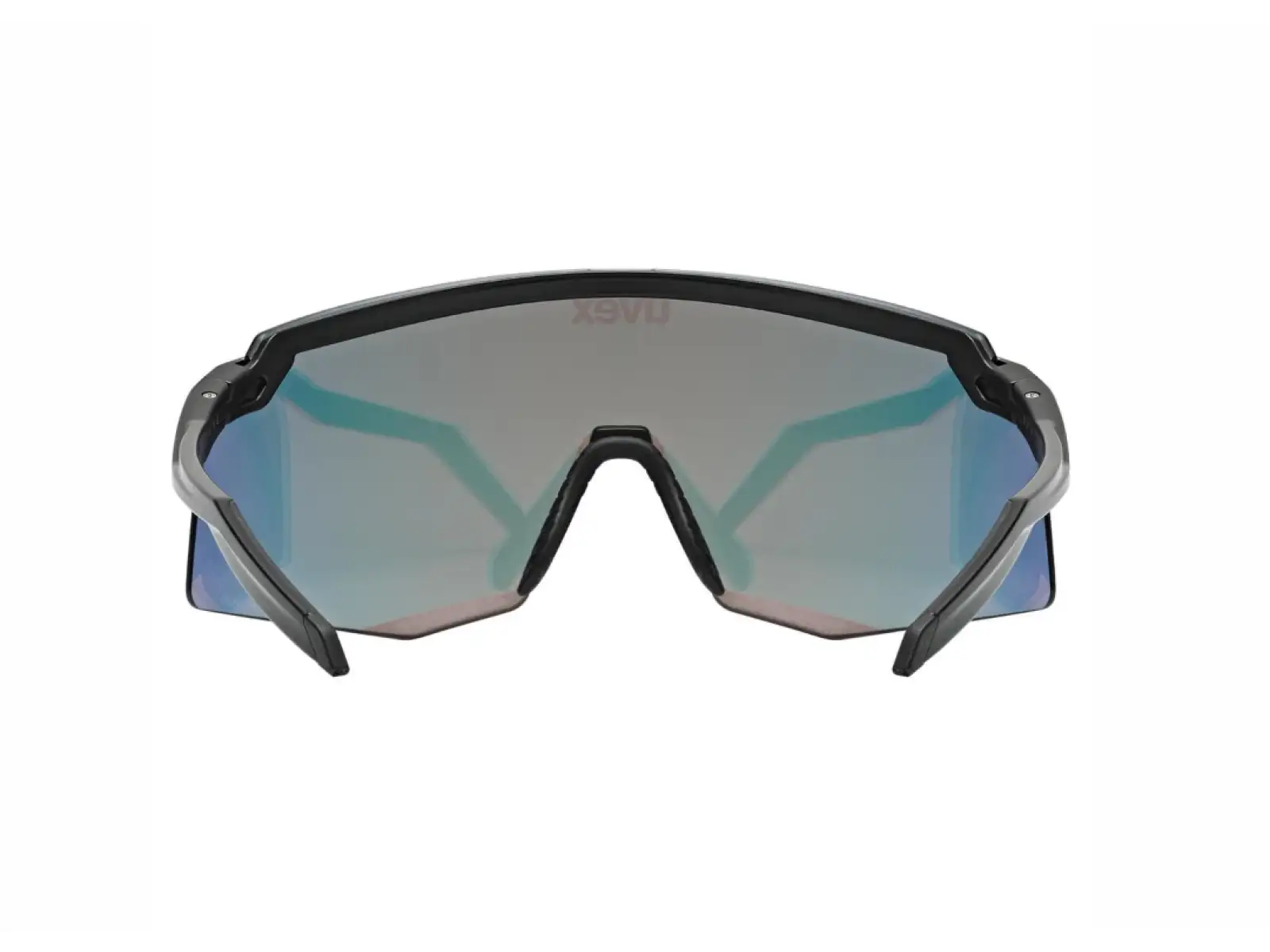 Uvex Pace Stage ColorVision glasses Black Matt/Mirror Red