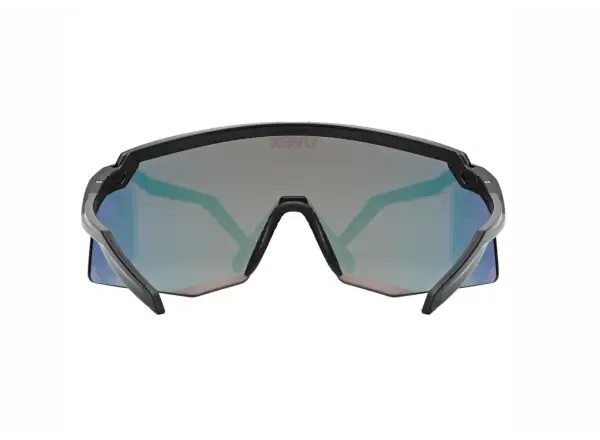 Uvex Pace Stage ColorVision glasses Black Matt/Mirror Red