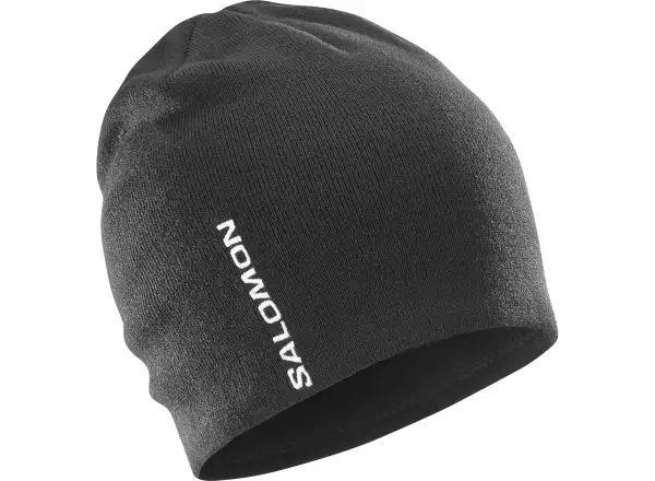 Salomon Graphic Beanie running cap Deep Black