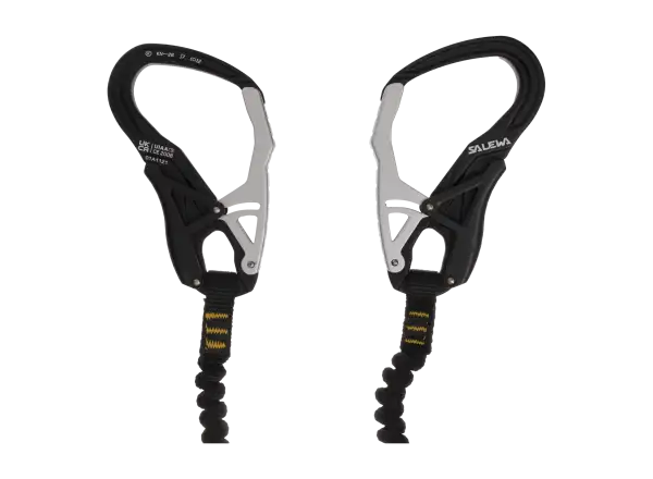 Salewa Set Via Ferrata Ergo Core Via Ferrata Fall Absorber Black/Yellow