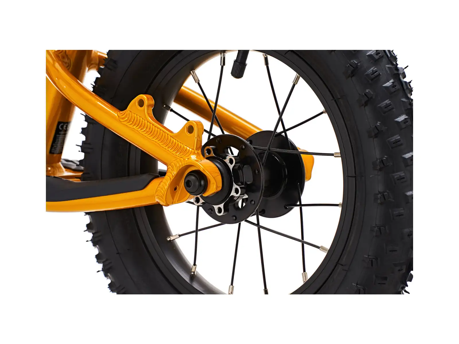 Nukeproof Cub-Scoot 12 kids balance bike Yellow