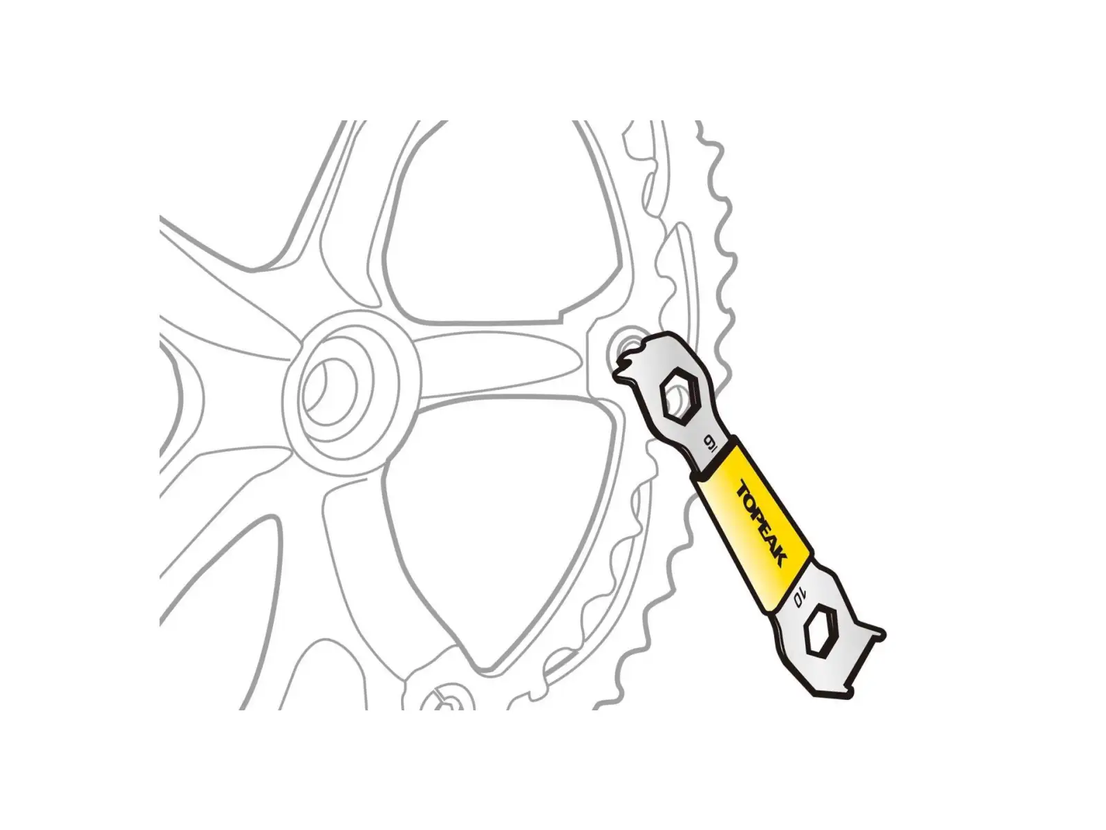 Topeak Chainring Nut key