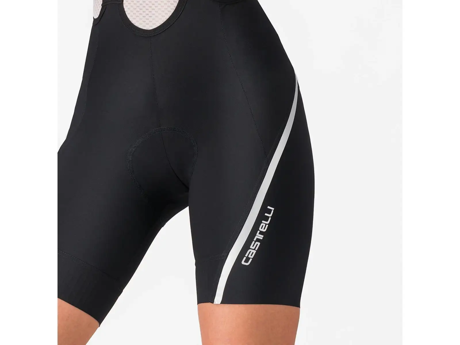 Castelli Velocissima 3 women's bib shorts Black/Silver