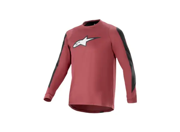 Alpinestars A-Dura Dri Astar men's jersey long sleeve Burgundy