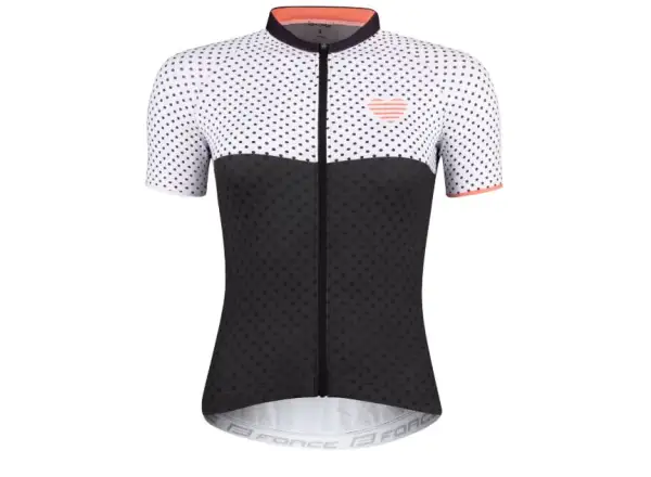 Force Points women's jersey short sleeve black/white