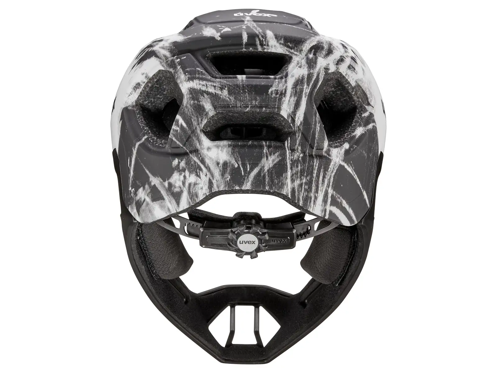 Uvex React JR Fullface MTB helmet White Matt