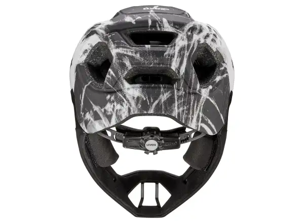 Uvex React JR Fullface MTB helmet White Matt