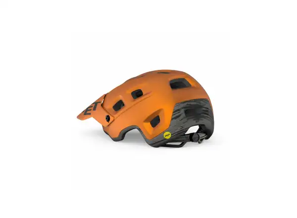 MET Terranova MIPS MTB helmet orange titanium metallic