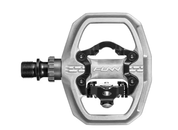 Funn Clast single-sided clipless pedals Silver