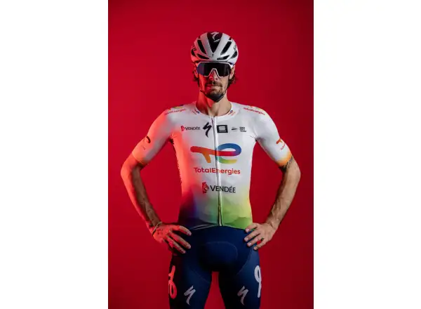 100% S3 Glasses TotalEnergies Team Matte White / HIPER Lens