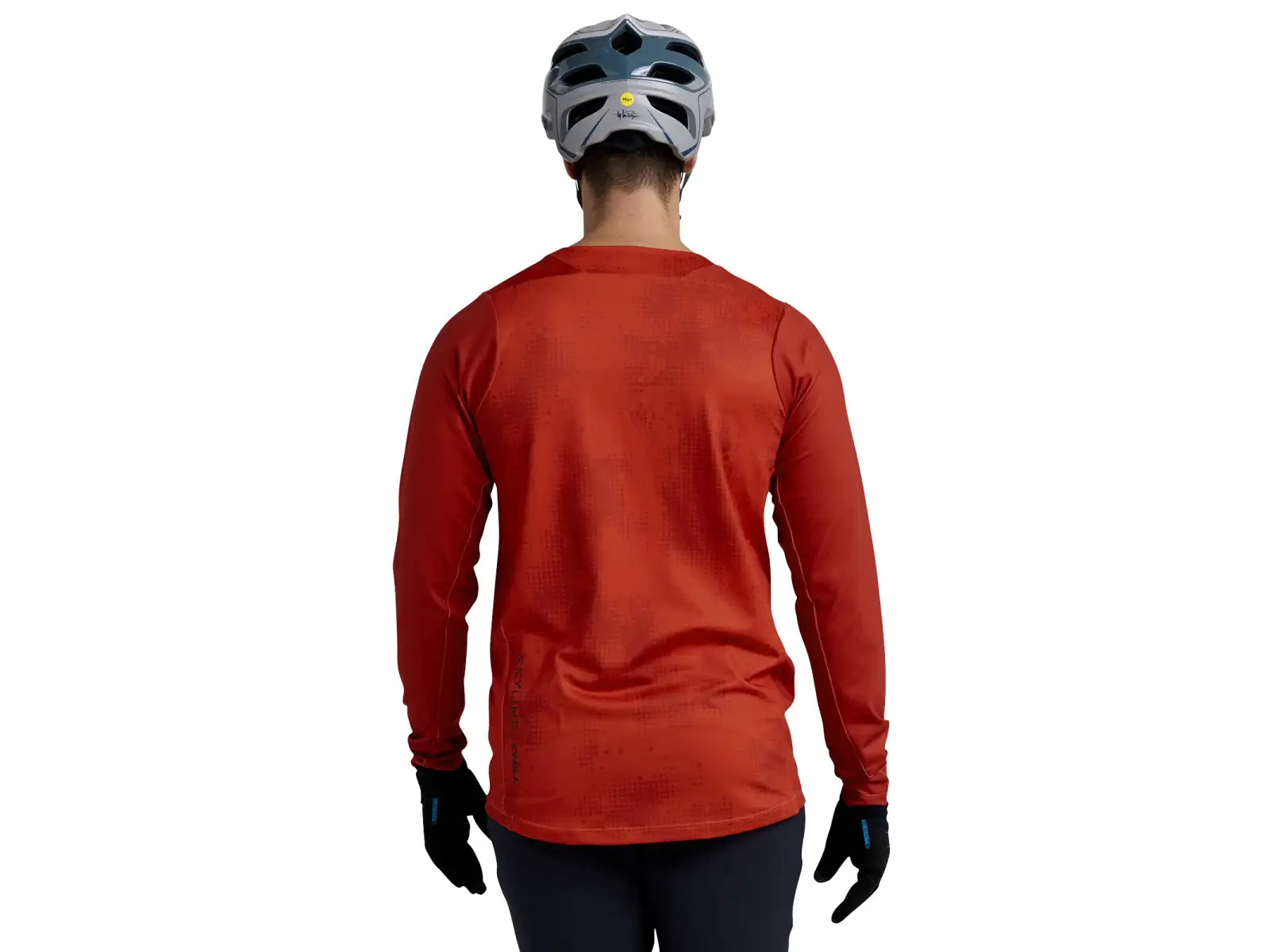 Troy Lee Designs Skyline Chill men's jersey long sleeve Scattered Fire Orange