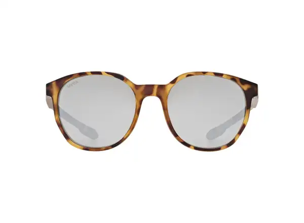 Uvex LGL 54 sunglasses Havana Matt/Litemirror Silver