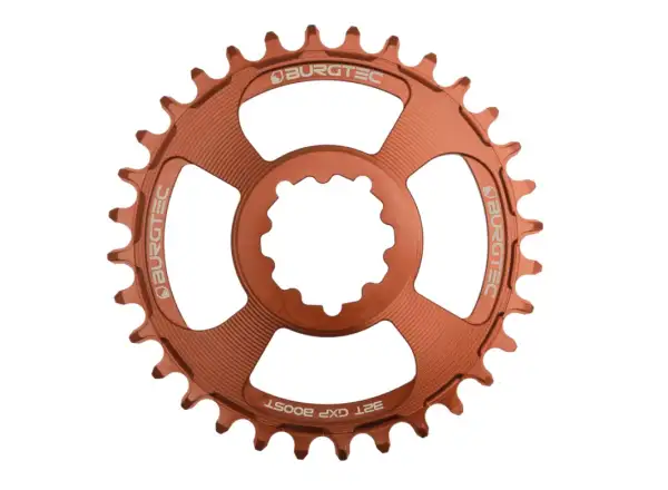 Burgtec Thick Thin GXP Boost chainring 3 mm offset 32 tooth bronze