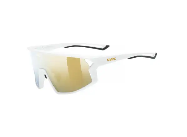 Uvex Skyryse sunglasses White Matt/Mirror Gold