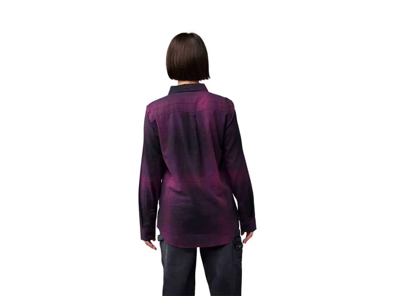Fox Traildust Flannel women's shirt Sangria