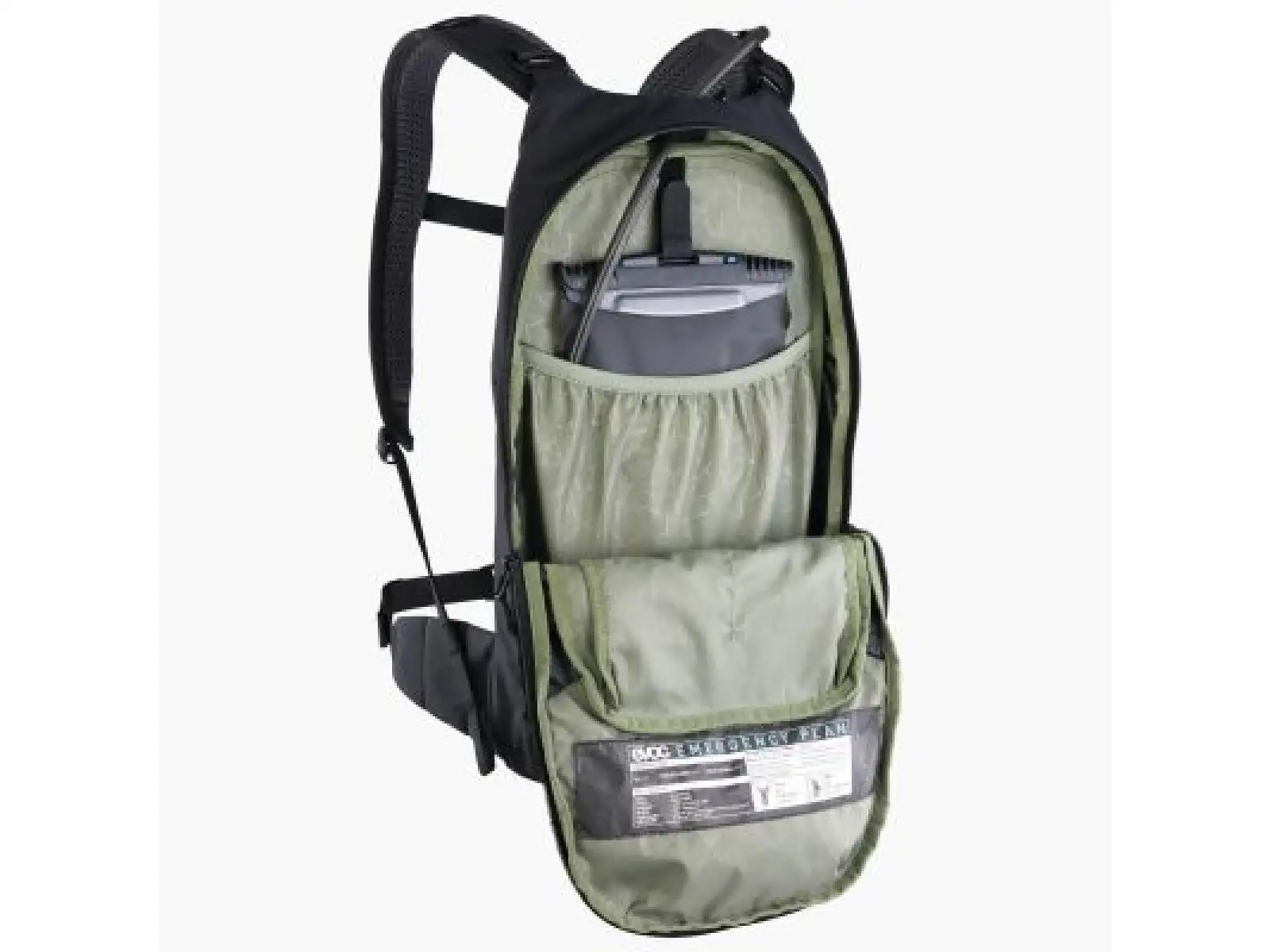 Evoc Stage 6 l backpack Black + Hydration bladder 2 l