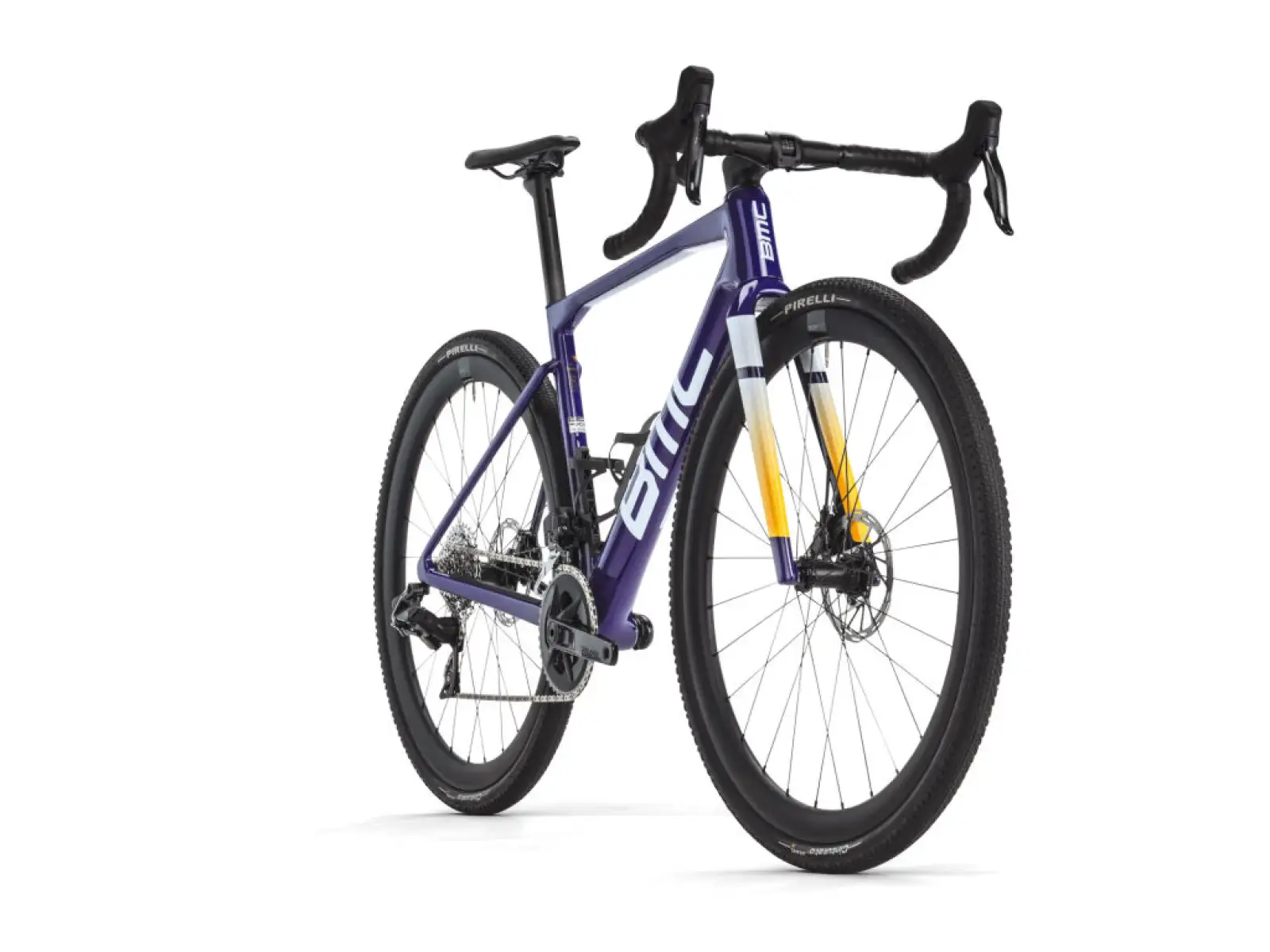 BMC Kaius 01 THREE gravel bike Purple/White