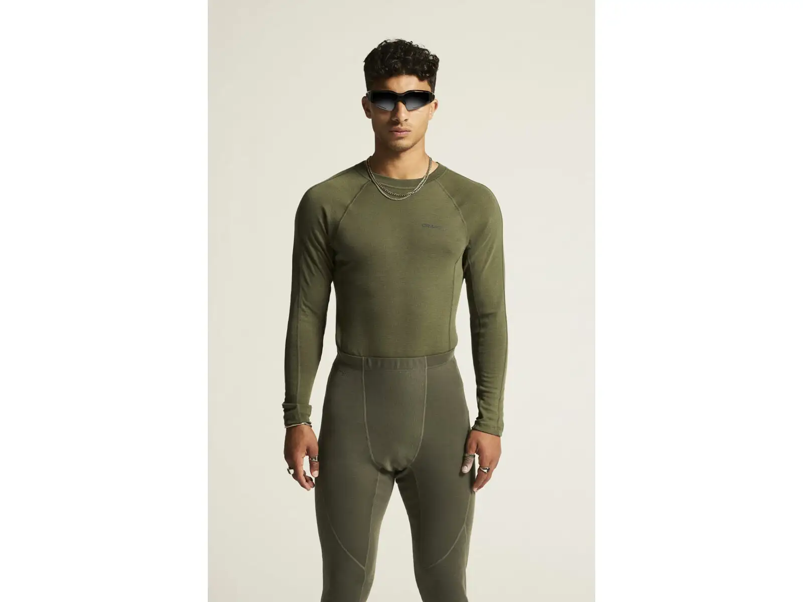 Craft ADV Wool Merino men's long sleeve shirt green