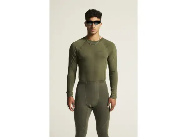 Craft ADV Wool Merino men's long sleeve shirt green
