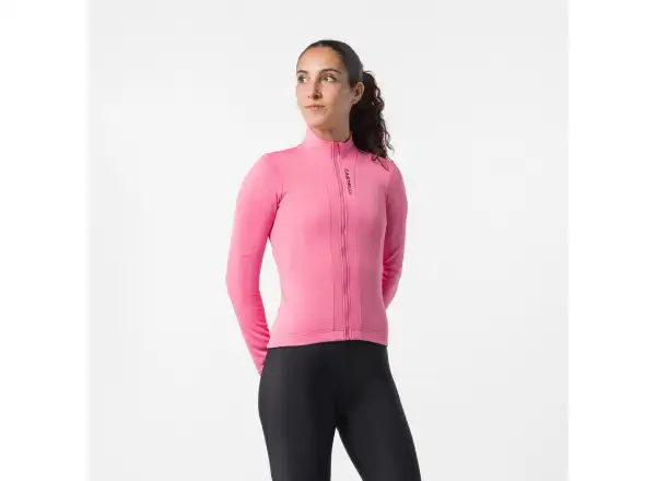 Castelli Sinergia 3 women's long sleeve jersey Rosa giro