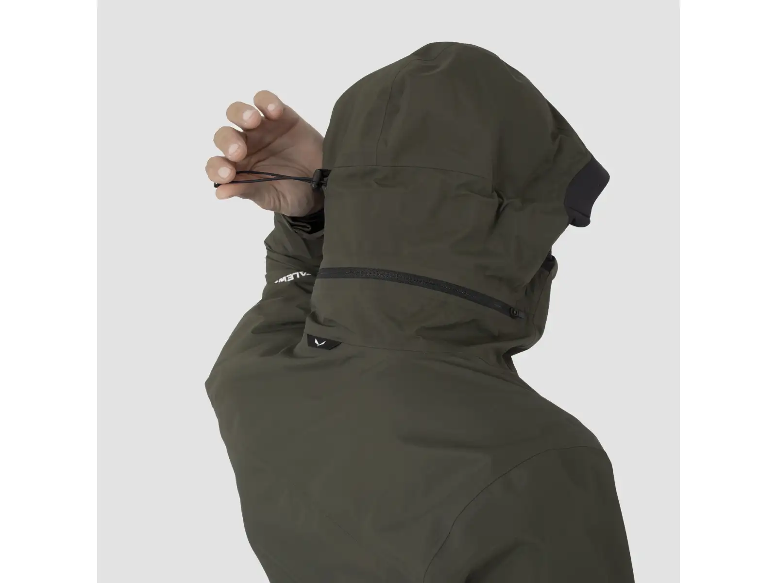 Salewa Sella 3L Powertex men's jacket Dark Olive