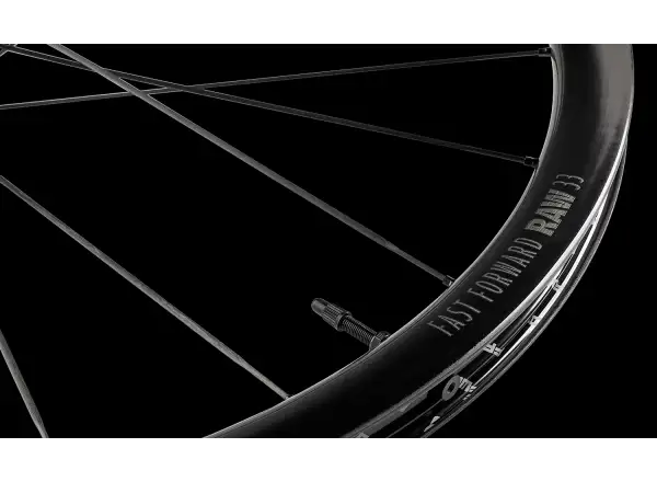 FFWD RAW CS 33 road wheelset Glossy Black