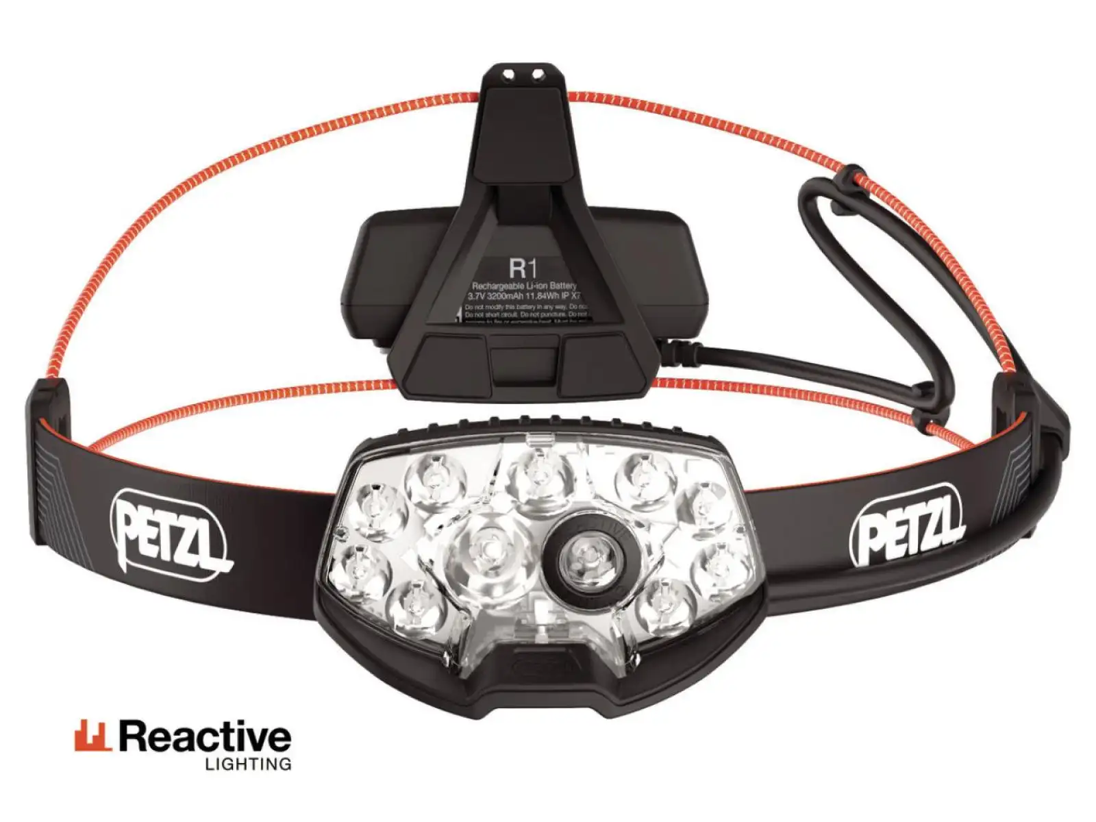Petzl Nao RL rechargeable headlamp Black
