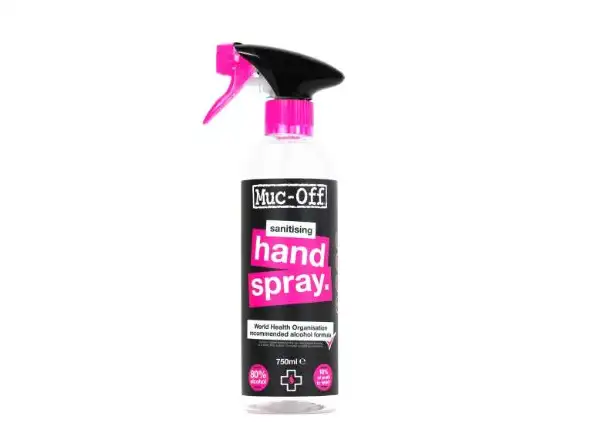 Muc Off Sanitising Hand Spray antibacterial hand spray 750 ml