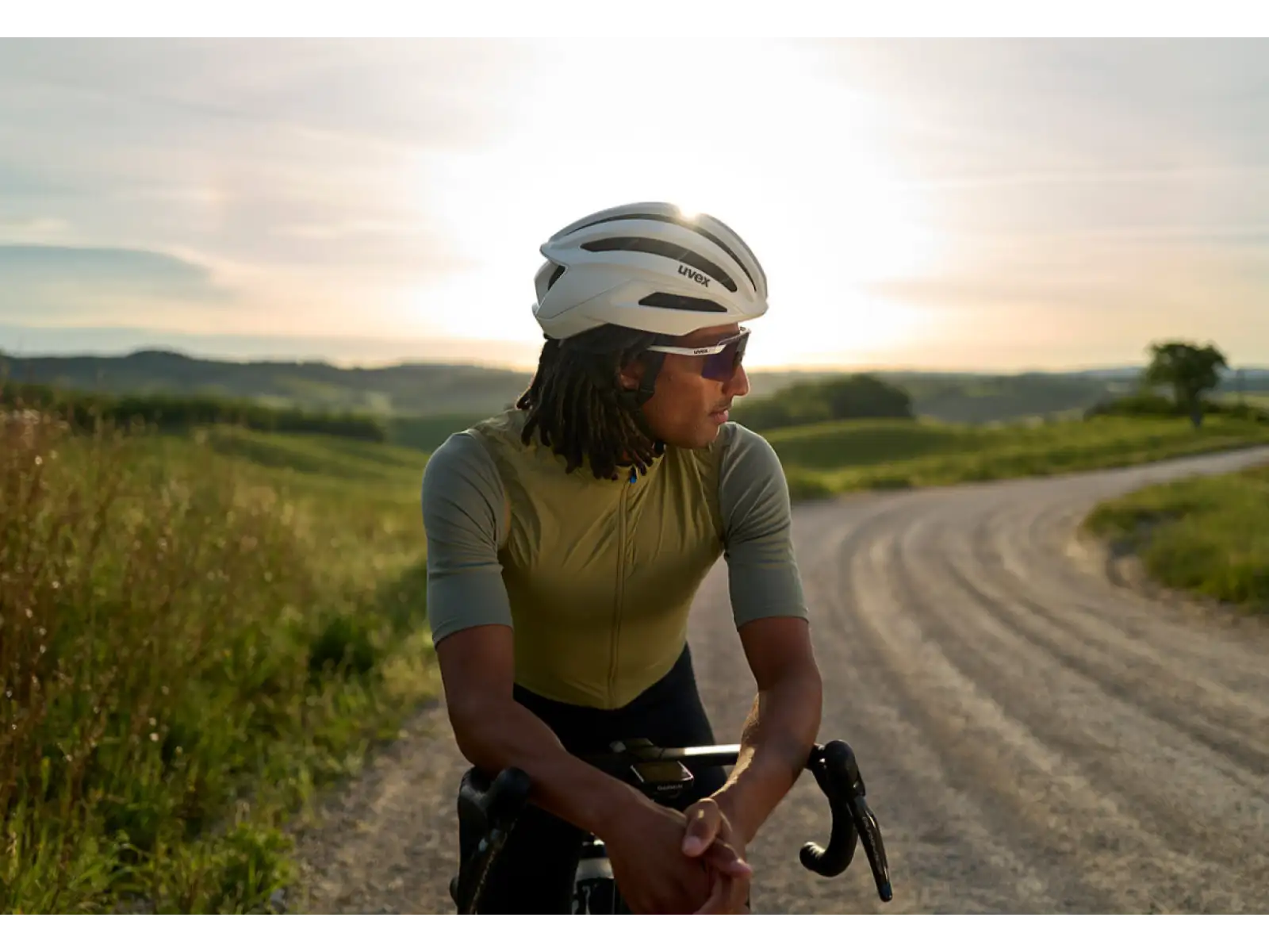 Uvex Surge road helmet White Matt