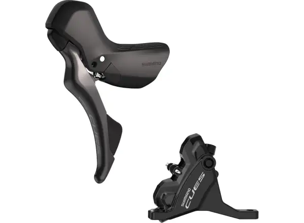 Shimano CUES BR-U6030 + ST-U6030 rear disc brake (right lever), J-kit, polymer