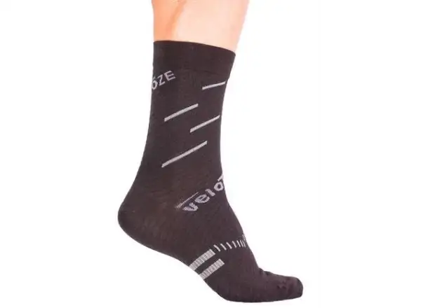 Velotoze socks black/grey