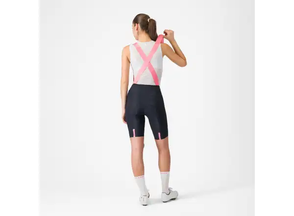 Castelli Giro Prima 2 women's bib shorts with insert Nero/Rossa