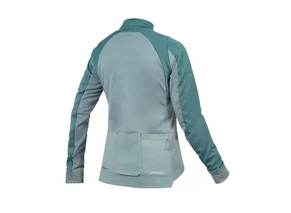 Endura GV500 women's long sleeve jersey Spruce Green