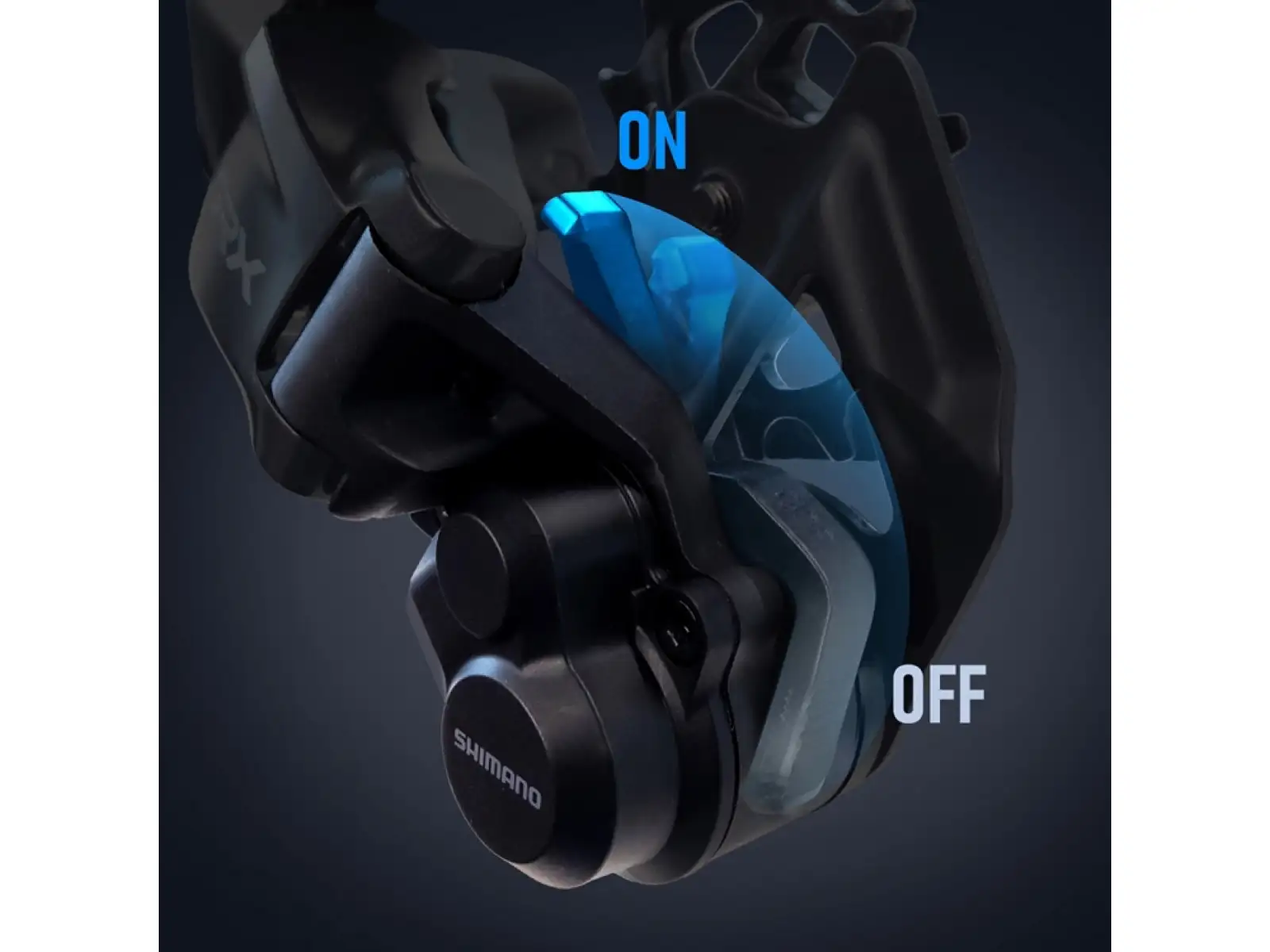 Shimano GRX Di2 RD-RX825 2x12 sp. rear derailleur