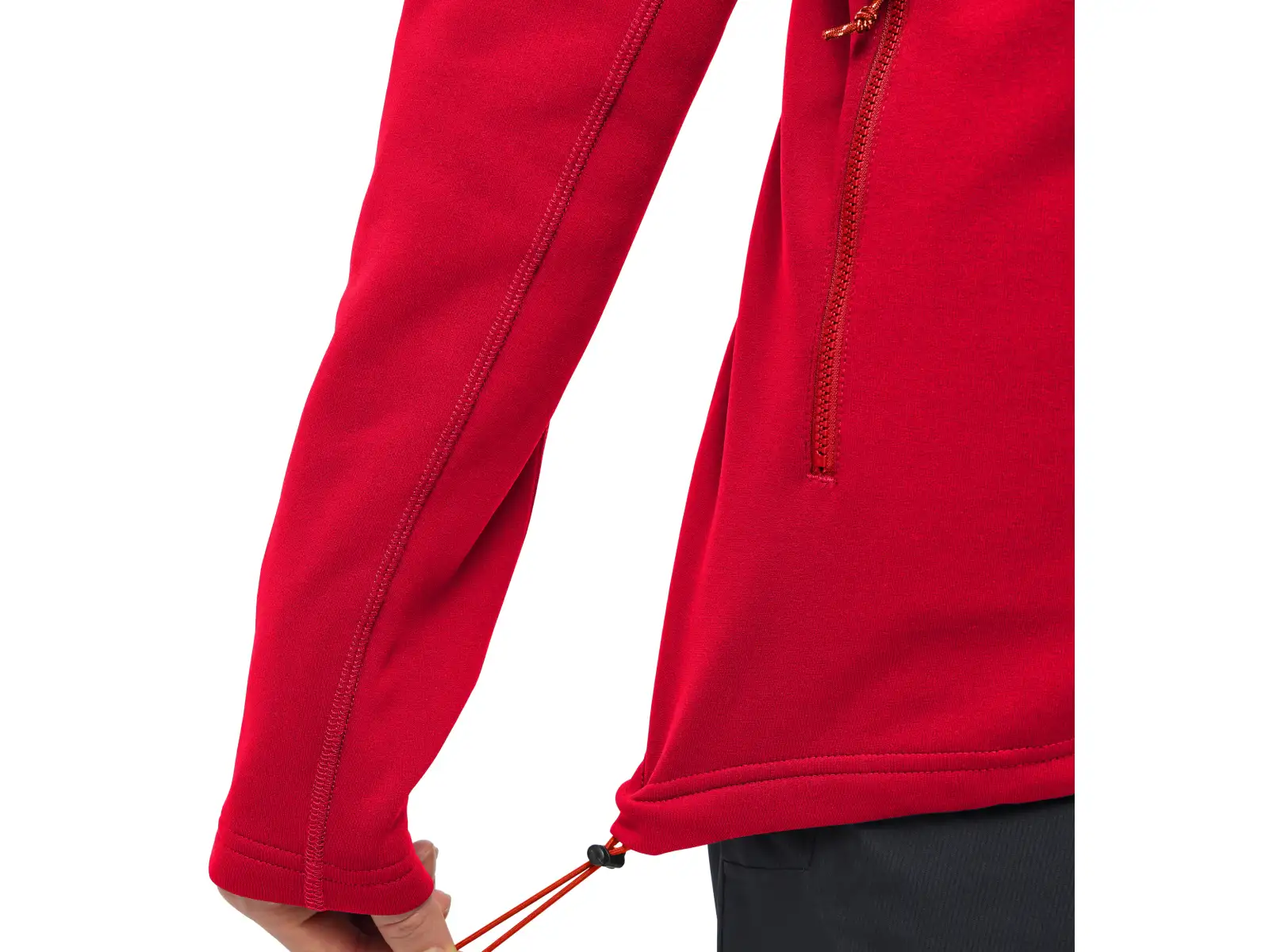 Haglöfs Rosson Mid women's sweatshirt red