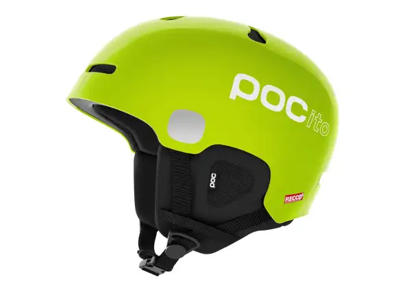 POC POCito Auric Cut MIPS children's ski helmet Fluorescent Yellow/Green size XS-S (51-54 cm)