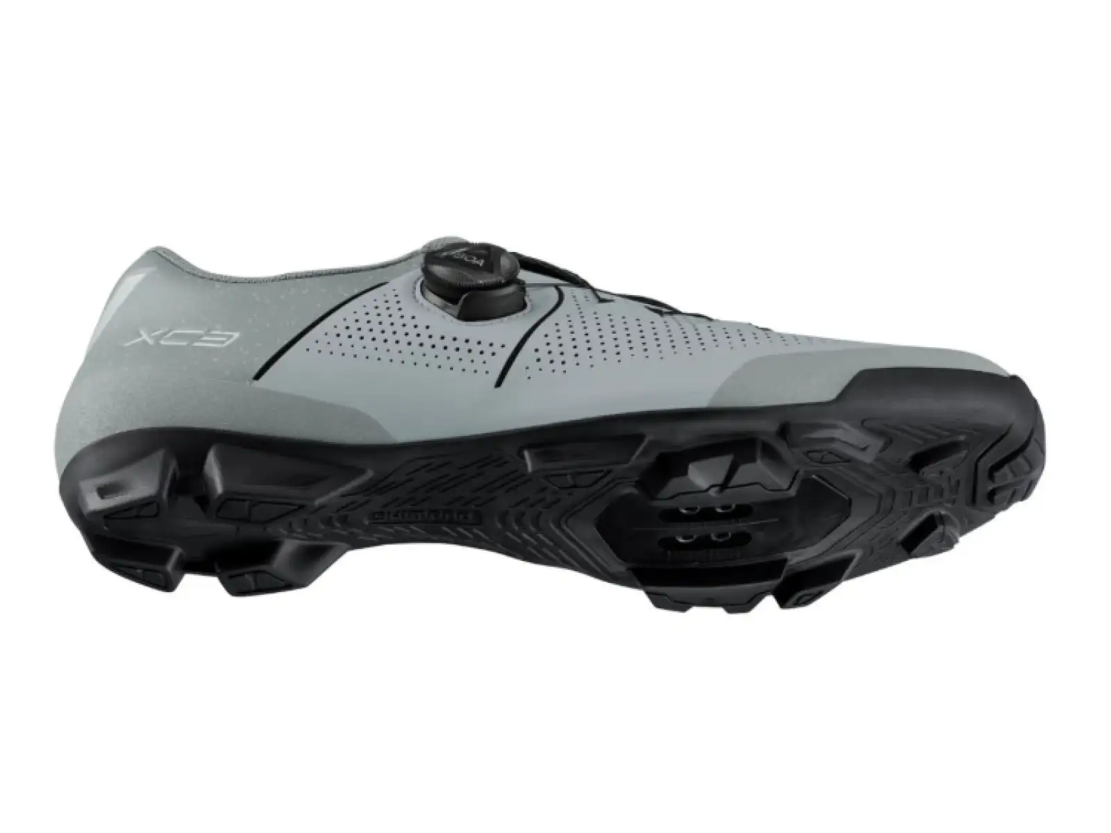 Shimano SH-XC302 men's MTB shoes grey