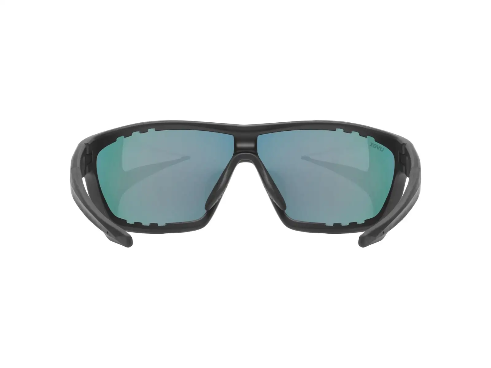 Uvex Sportstyle 706 glasses Black Mat/Mirror Blue