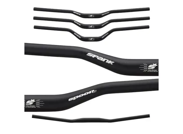 Spank Spoon 25 Bar 25R MTB handlebars black