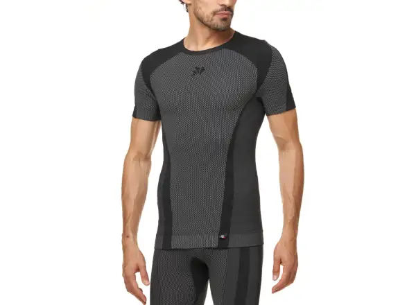 SIXS TS1 V2 functional shirt short-sleeve carbon black