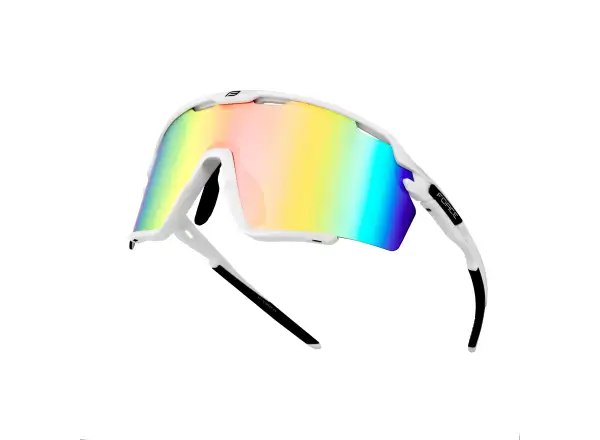 Force Cyclone glasses white/blue-purple lens