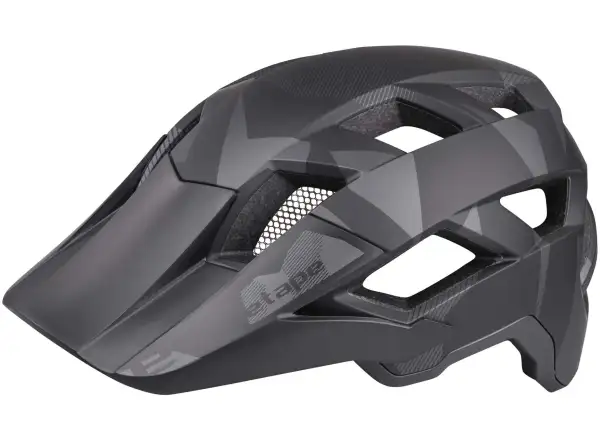 Etape X-Ray cycling helmet black/grey matte